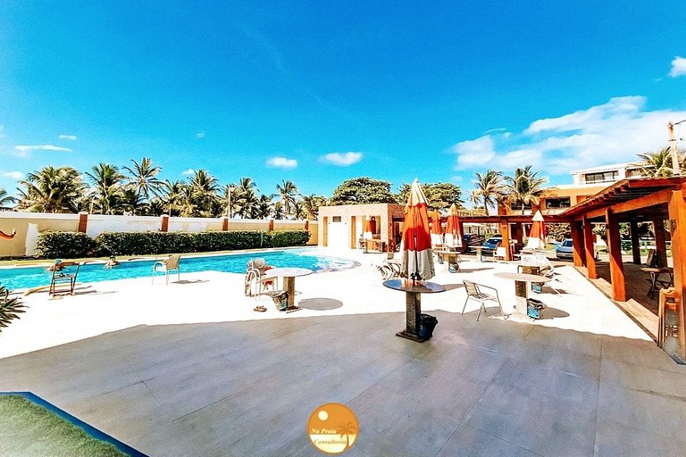 WP03H - PISCINA DE CINEMA, Pé na Areia, Portaria 24hs, Vista