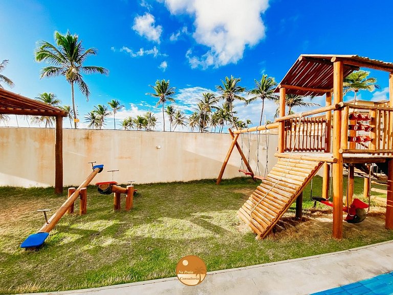 WP10H - 50m da PRAIA, Varanda com Vista Mar, Piscina, 2 Vaga