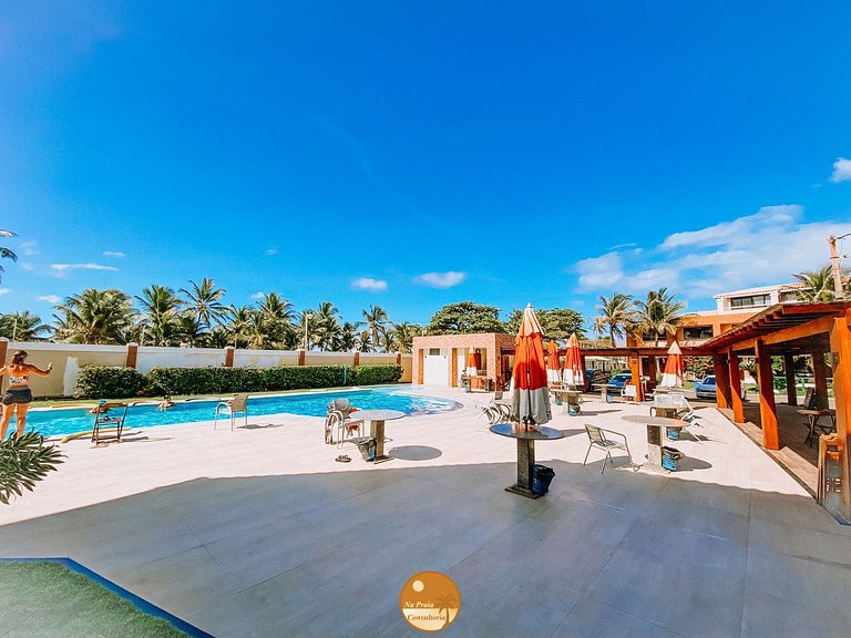 WP03H - PISCINA DE CINEMA, Pé na Areia, Portaria 24hs, Vista