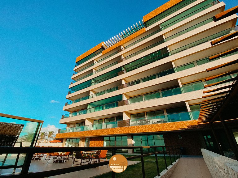 BF02I - PÉ NA AREIA, Piscina Borda Infinita, 5 min. LÔRO e P