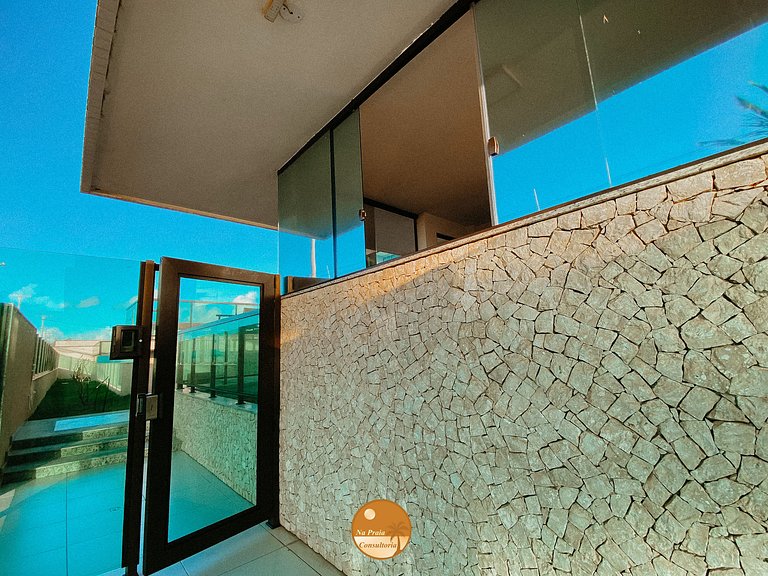 V307-Beira Mar, Varanda Gourmet, Piscina, Academia
