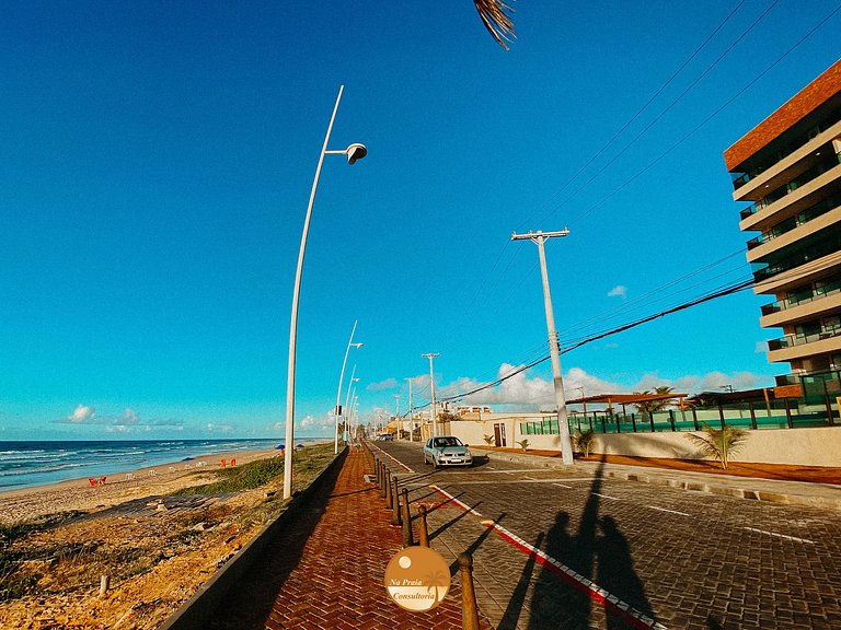 V307-Beira Mar, Varanda Gourmet, Piscina, Academia