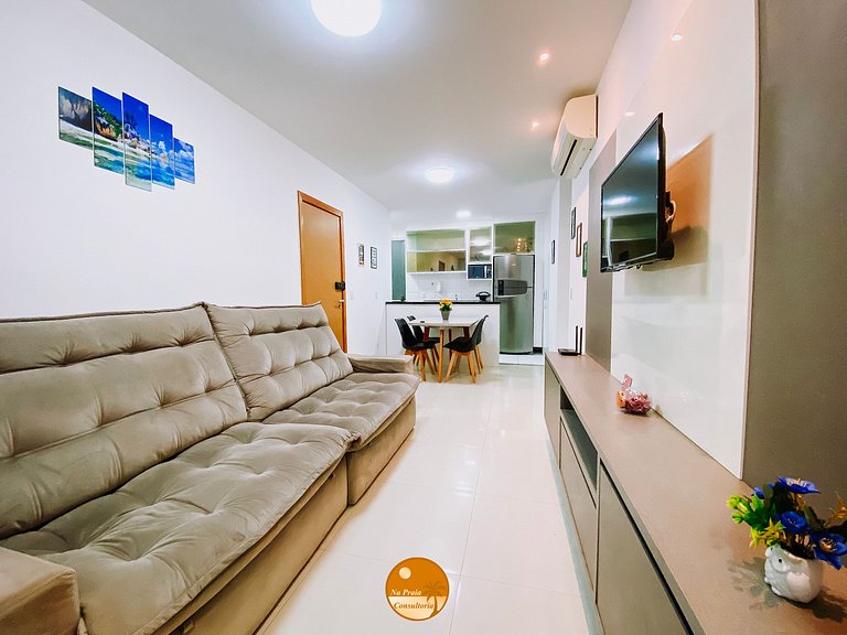 SD103 - 50m da PRAIA, Varanda com Vista Mar, Piscina, 2 Vaga