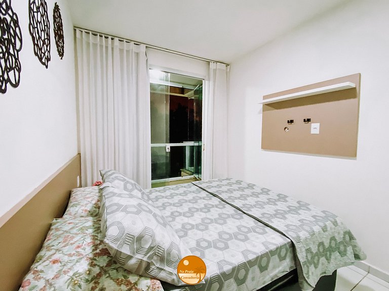 SD103 - 50m da PRAIA, Varanda com Vista Mar, Piscina, 2 Vaga
