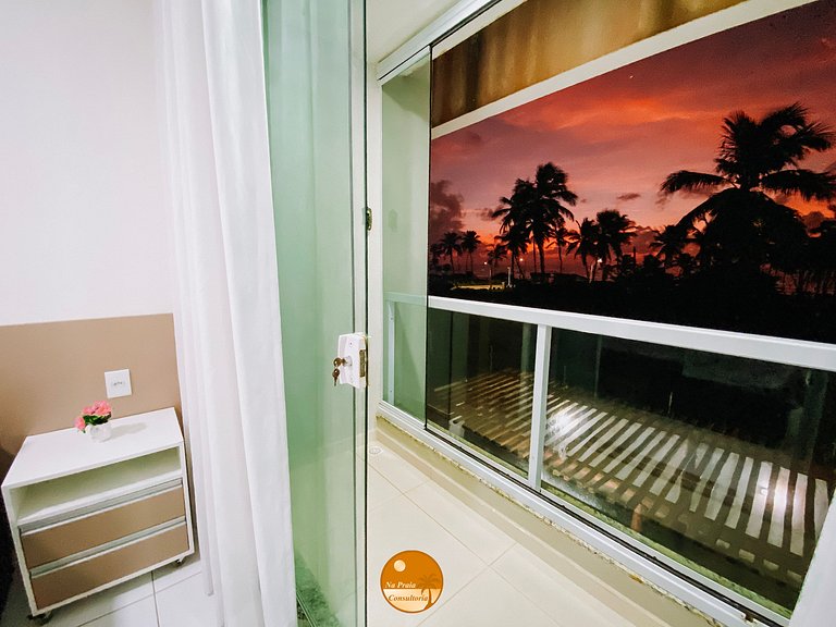 SD103 - 50m da PRAIA, Varanda com Vista Mar, Piscina, 2 Vaga