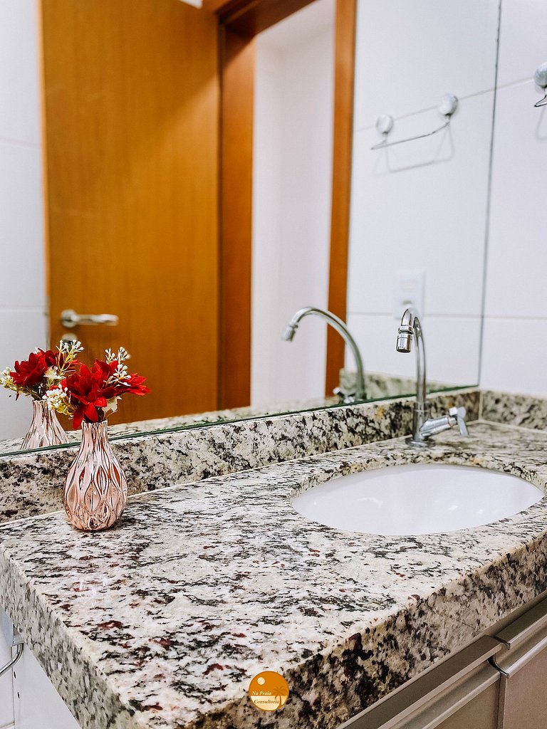 SD103 - 50m da PRAIA, Varanda com Vista Mar, Piscina, 2 Vaga