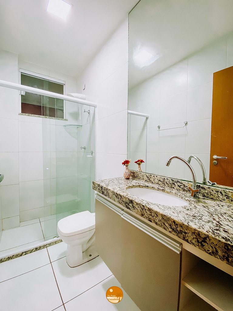 SD103 - 50m da PRAIA, Varanda com Vista Mar, Piscina, 2 Vaga