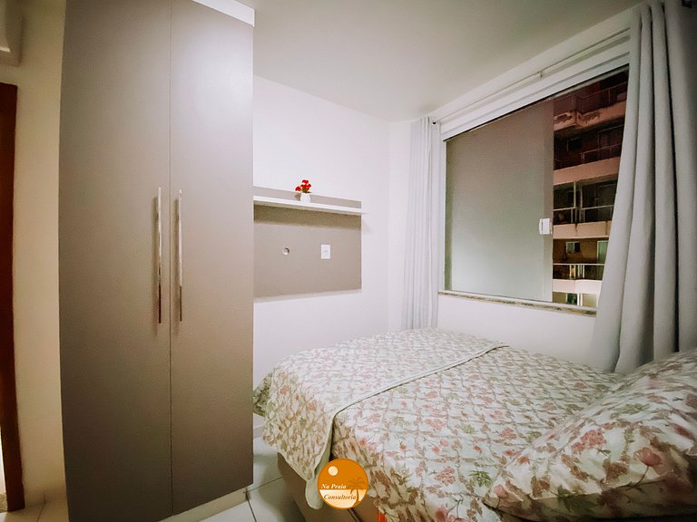 SD103 - 50m da PRAIA, Varanda com Vista Mar, Piscina, 2 Vaga