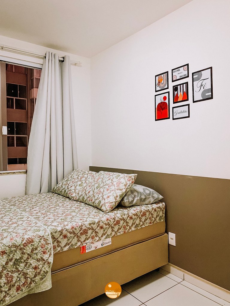 WP10H - 50m da PRAIA, Varanda com Vista Mar, Piscina, 2 Vaga