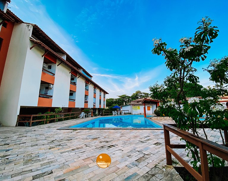 DV02I - 50m da Praia, Piscina, Portaria 24h, Churrasqueira,
