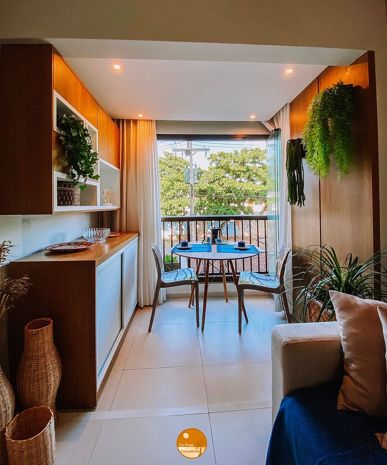 50m PRAIA, Piscina, Churrasqueira, Portaria 24hs