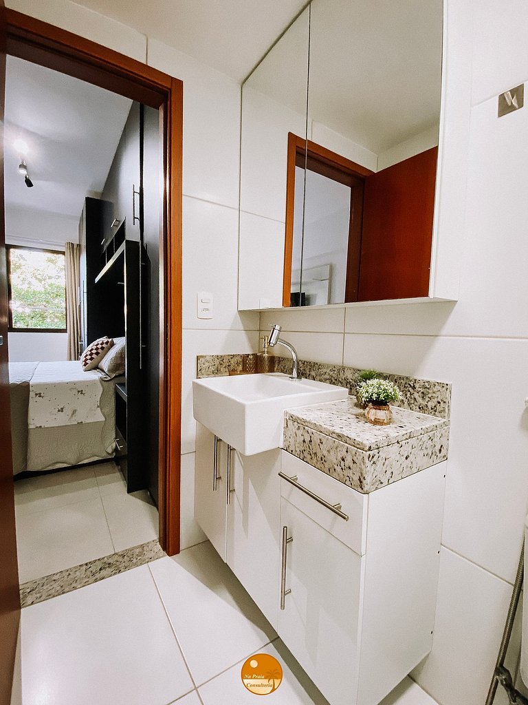 50m PRAIA, Piscina, Churrasqueira, Portaria 24hs