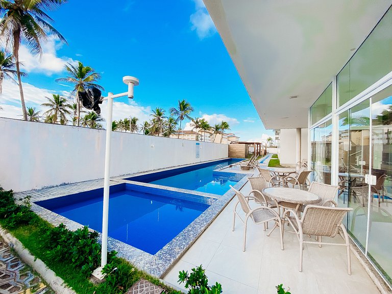 SA101 - 50m da PRAIA, Piscina, Parcele em 6X S/ Juros