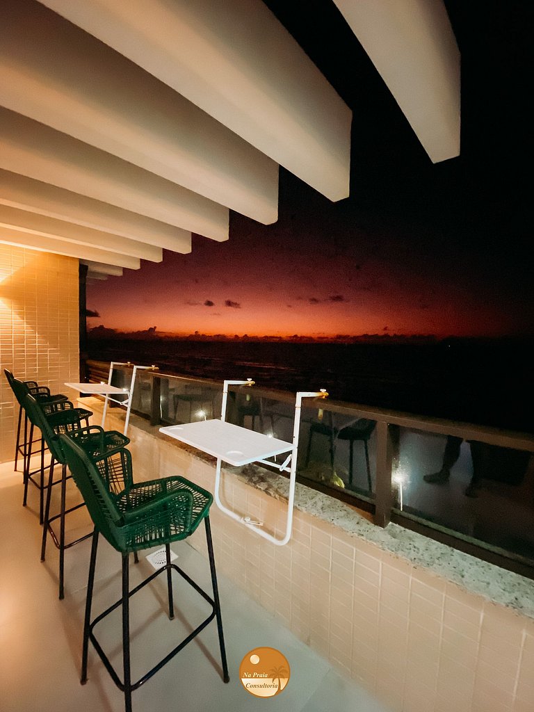WP01H - Cobertura com Vista de CINEMA, Piscina Borda Infinit