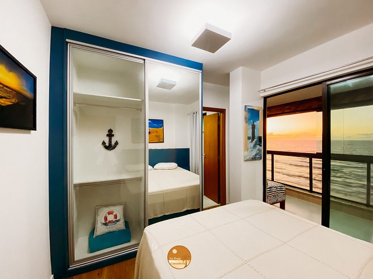 WP01H - Cobertura com Vista de CINEMA, Pé na Areia, Piscina