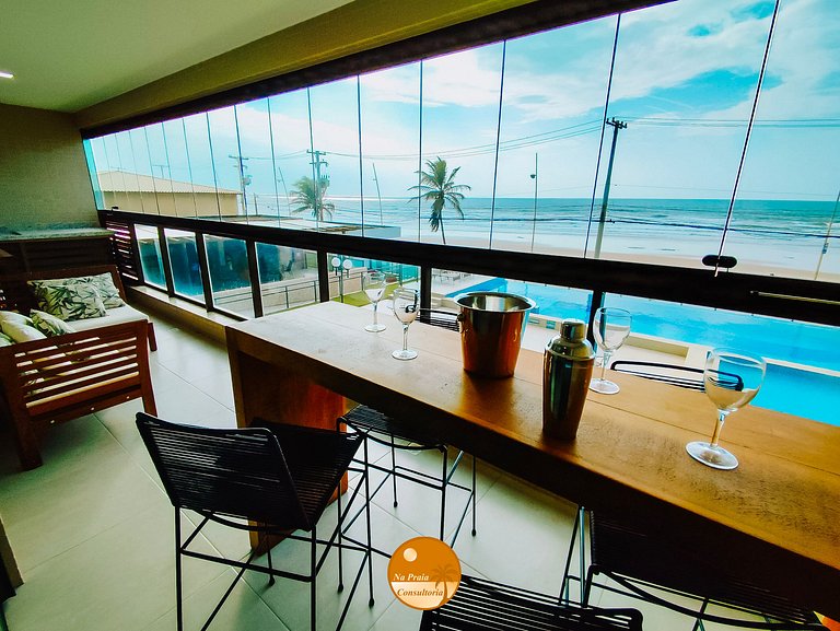 IJ01I - VISTA MAR e Vista para Piscina Borda Infinita, Pé na