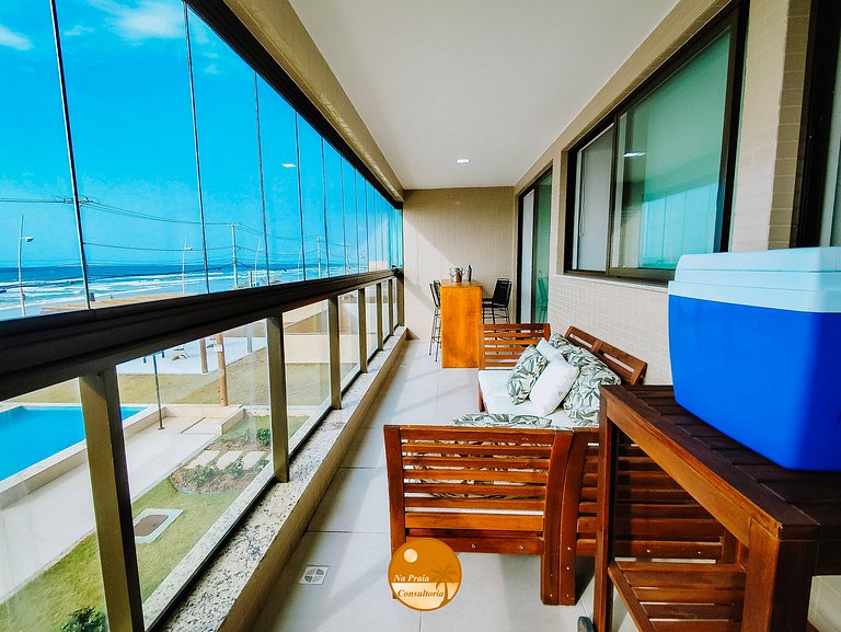 IJ01I - VISTA MAR e Vista para Piscina Borda Infinita, Pé na