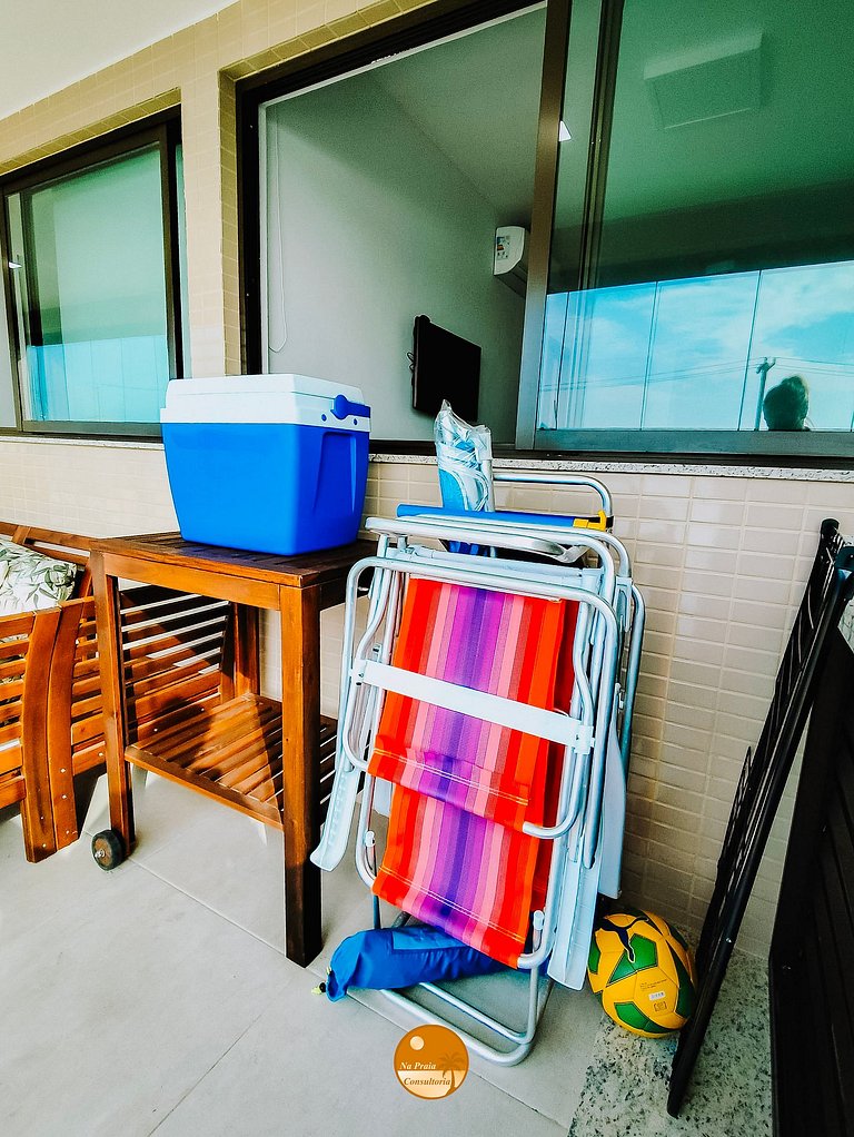 IJ01I - VISTA MAR e Vista para Piscina Borda Infinita, Pé na