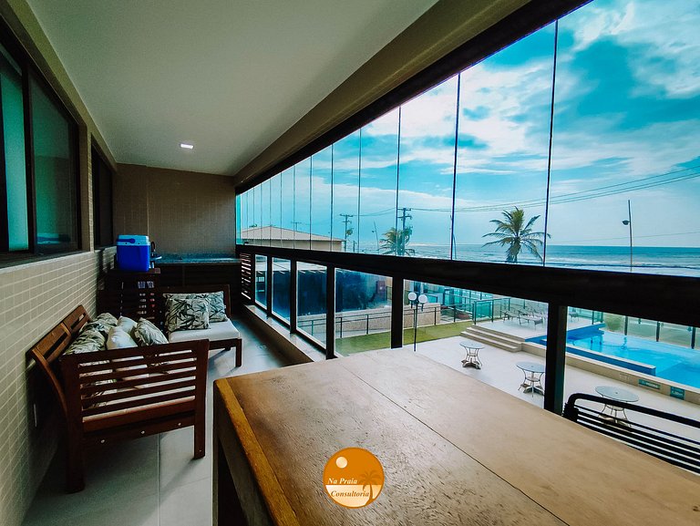 IJ01I - VISTA MAR e Vista para Piscina Borda Infinita, Pé na