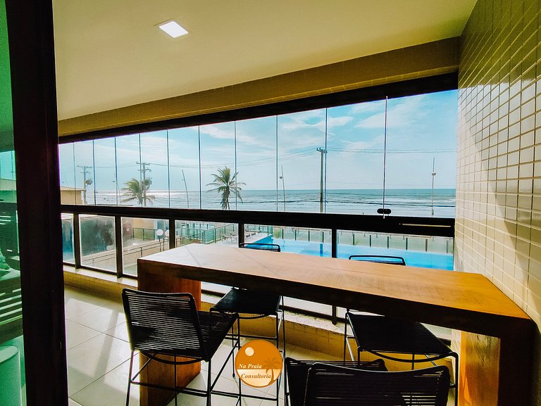 IJ01I - VISTA MAR e Vista para Piscina Borda Infinita, Pé na