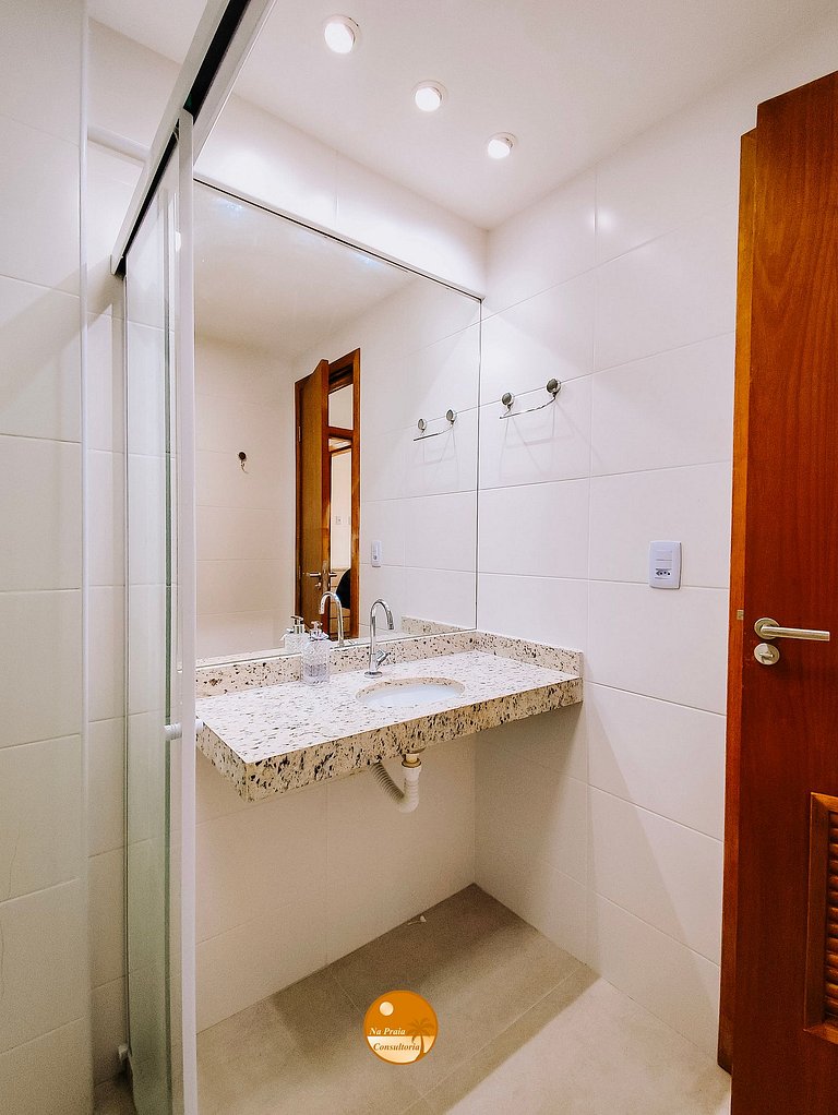 IJ01I - VISTA MAR e Vista para Piscina Borda Infinita, Pé na