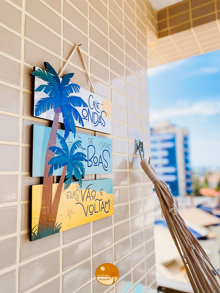 V406 - Beira Mar, Piscina, Parcele em 6X s/ Juros