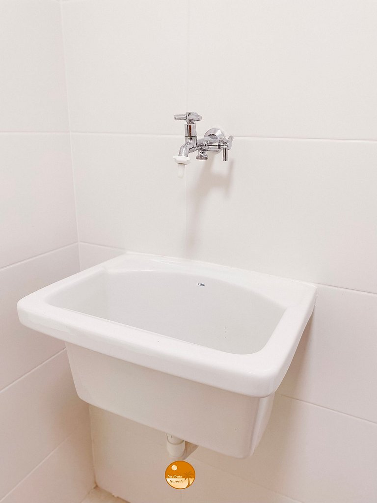 2Q Ar cond, Piscina, Beira Mar, Academia | BF02I