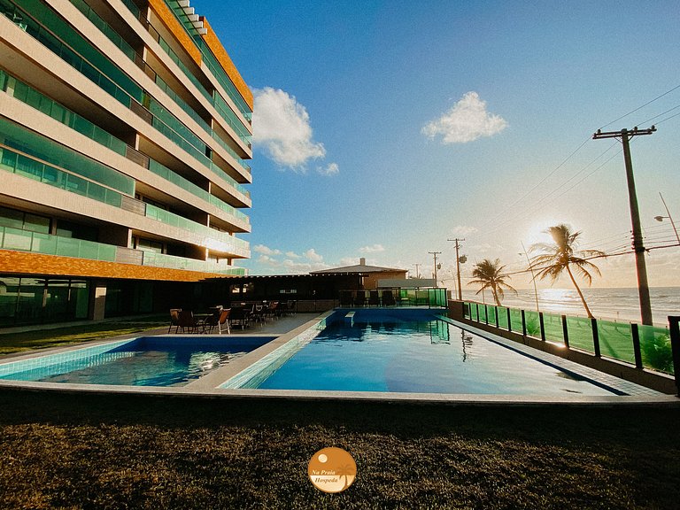 BF02I - PÉ NA AREIA, Piscina Borda Infinita, 5 min. LÔRO e P