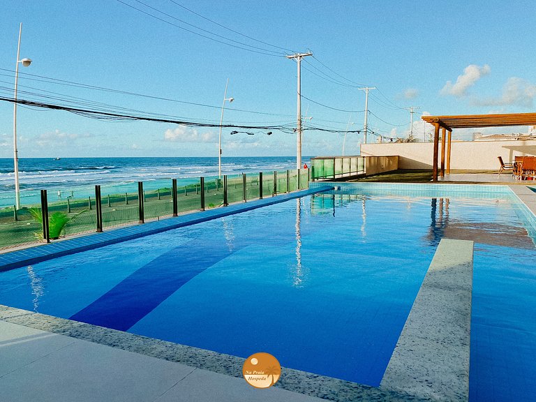BF02I - PÉ NA AREIA, Piscina Borda Infinita, 5 min. LÔRO e P