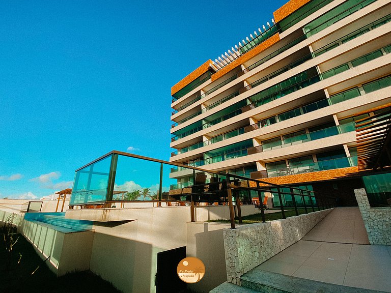 BF02I - PÉ NA AREIA, Piscina Borda Infinita, 5 min. LÔRO e P