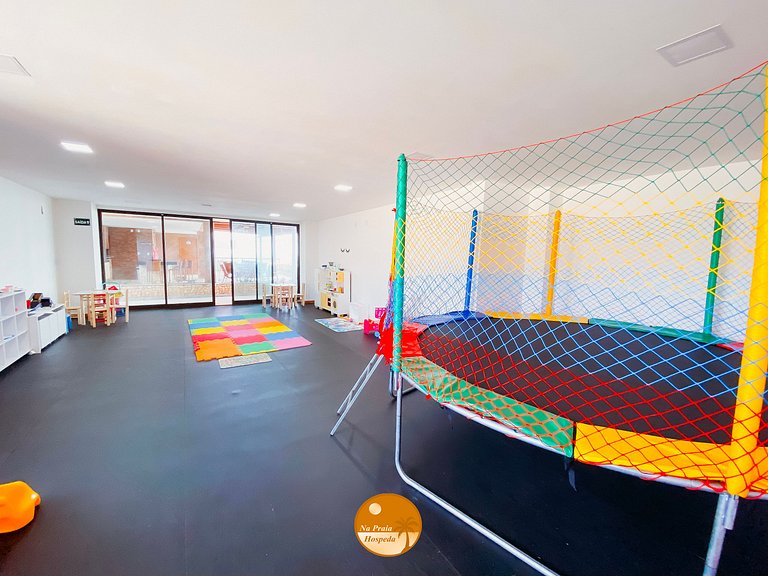 2Q Ar cond, Piscina, Beira Mar, Academia | BF02I