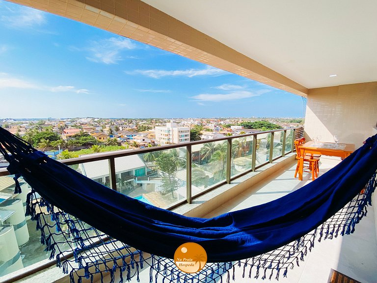 V506 - Beira Mar, Piscina, Parcele em 6x s/ Juros