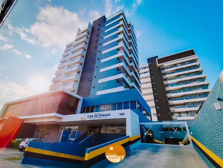 PH605A- Vista Mar, Ar Condic. no quarto e sala