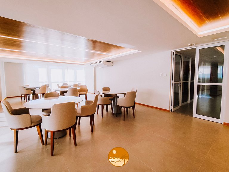 PH605A- Vista Mar, Ar Condic. no quarto e sala