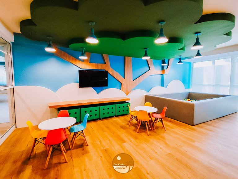 PH605A- Vista Mar, Ar Condic. no quarto e sala