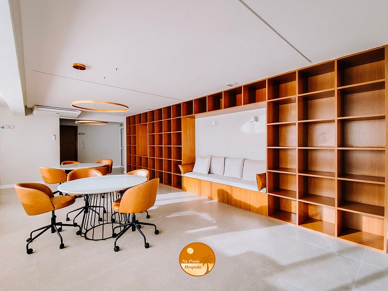 PH605A- Vista Mar, Ar Condic. no quarto e sala