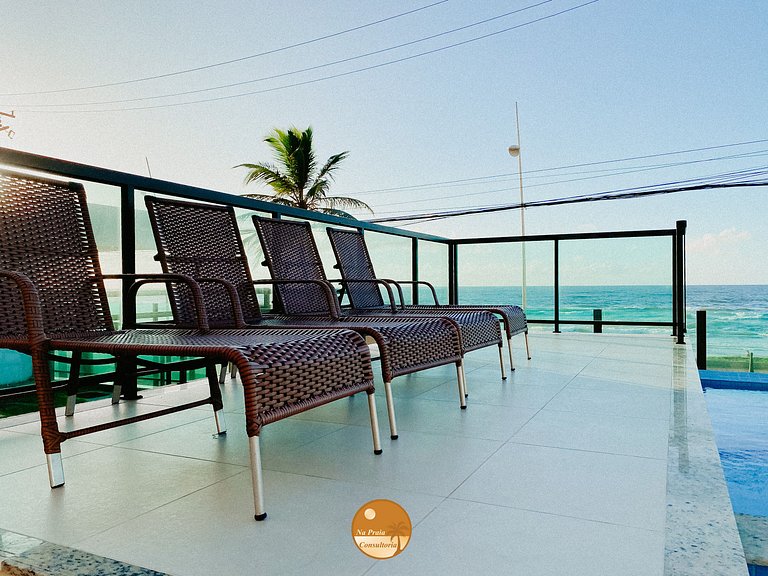 CB01I - PÉ NA AREIA, Piscina Borda Infinita, Portaria 24 hor