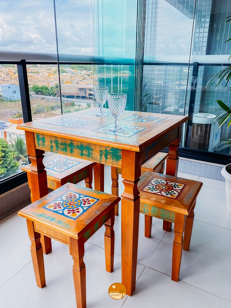 PSM601- Piscina no terraço -Parcele em 6X s/ Juros