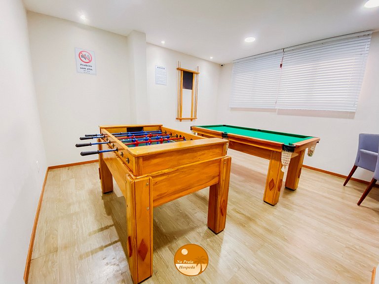 CI01I - Churrasqueira, 50m PRAIA, Piscina, Portaria 24hs, El