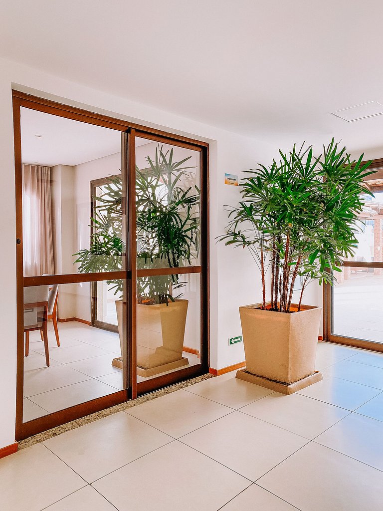 50m da praia, Piscina, Churrasqueira | GV01I