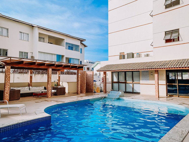 50m PRAIA, Piscina, Churrasqueira, Portaria 24hs