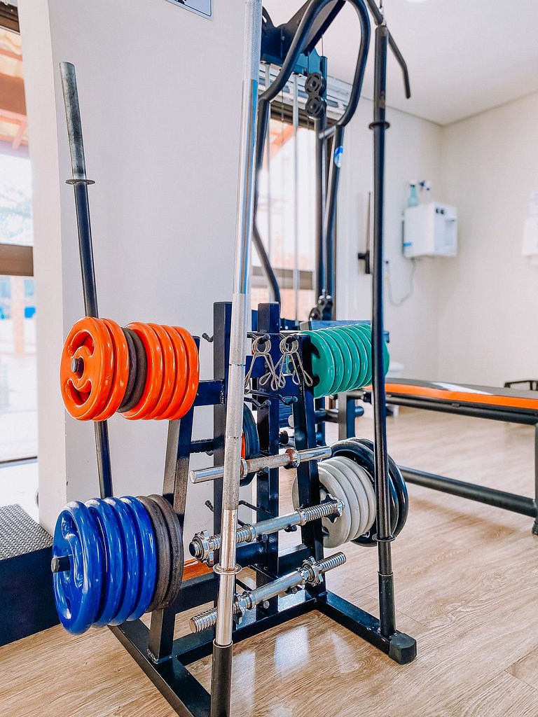 VF407- 50m da Praia, Piscina, Garagem, Academia