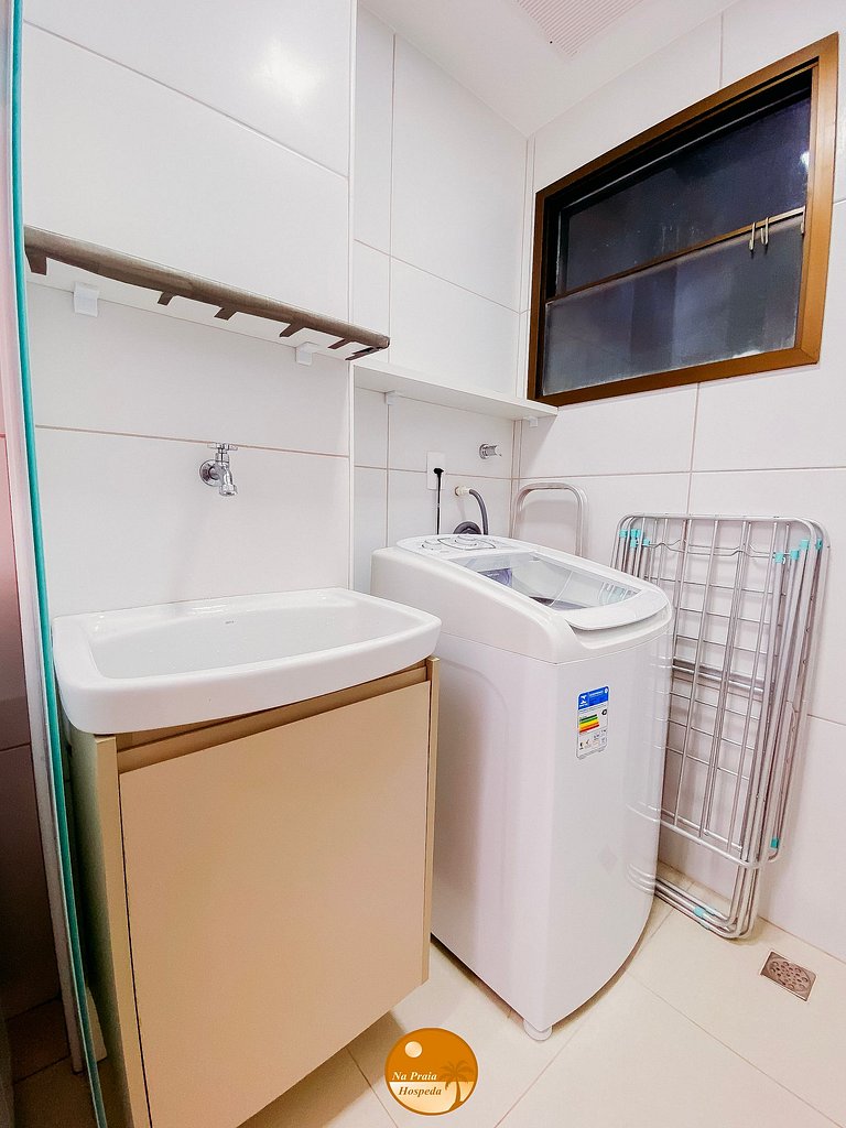 VF407- 50m da Praia, Piscina, Garagem, Academia