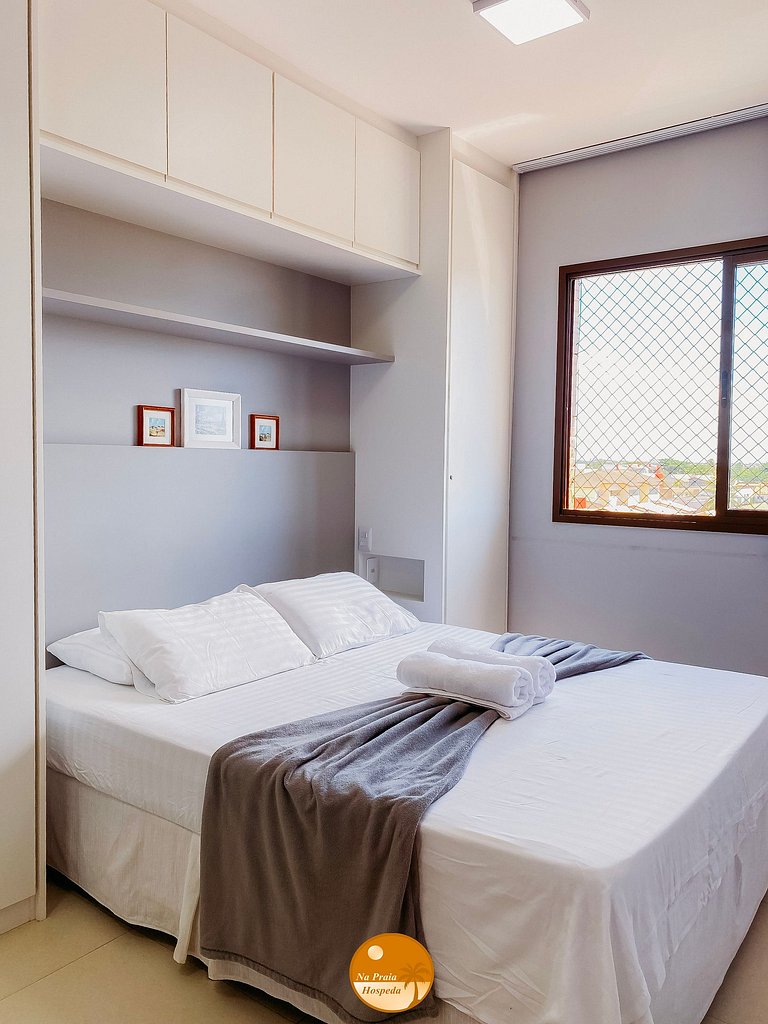 VF407- 50m da Praia, Piscina, Garagem, Academia