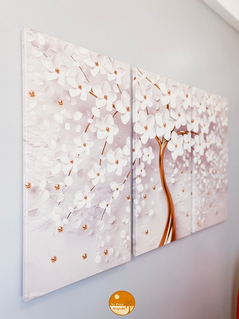 VF407- 50m da Praia, Piscina, Garagem, Academia