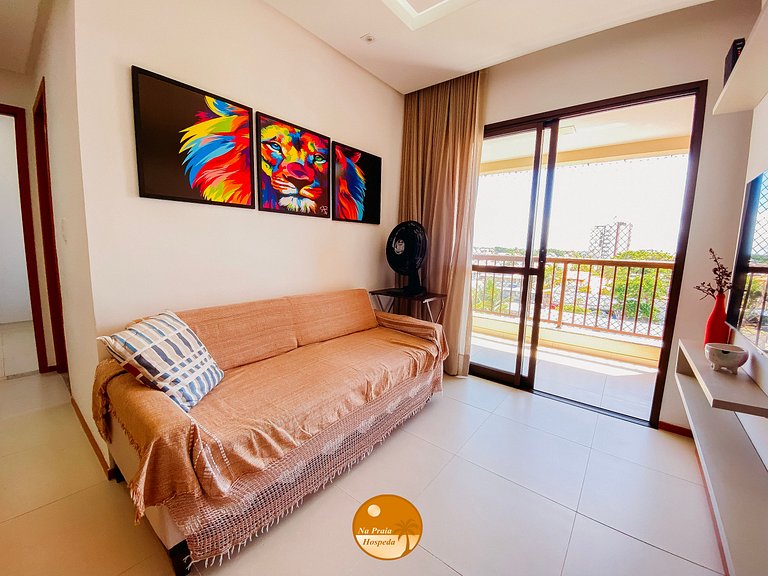 50m PRAIA, Piscina, Churrasqueira, Portaria 24hs