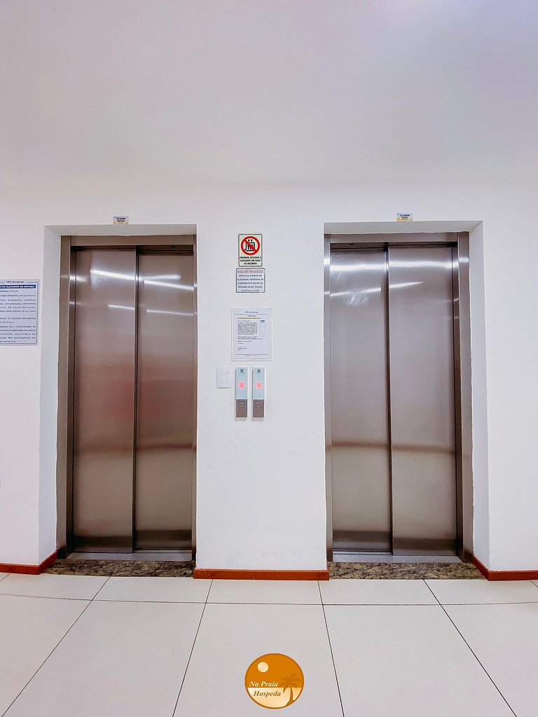 VF407- 50m da Praia, Piscina, Garagem, Academia