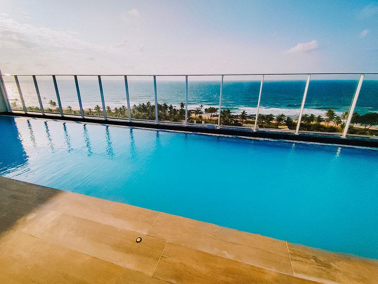 PH605A- Vista Mar, Ar Condic. no quarto e sala