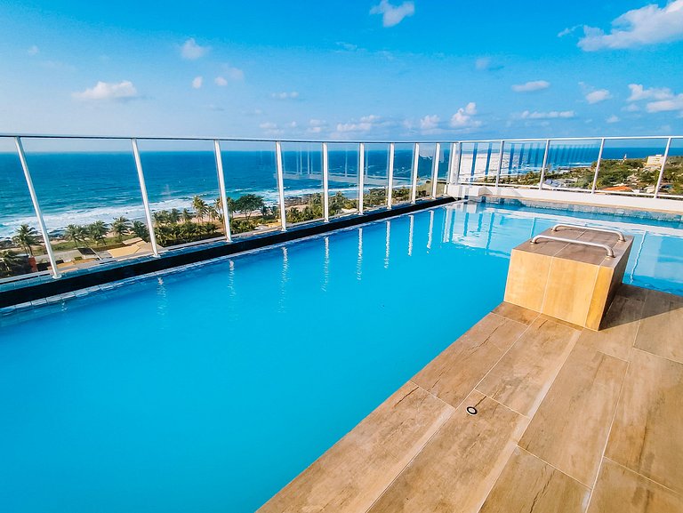 PH605A- Vista Mar, Ar Condic. no quarto e sala