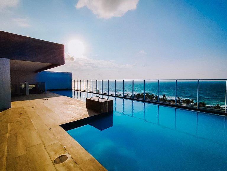 PH605A- Vista Mar, Ar Condic. no quarto e sala